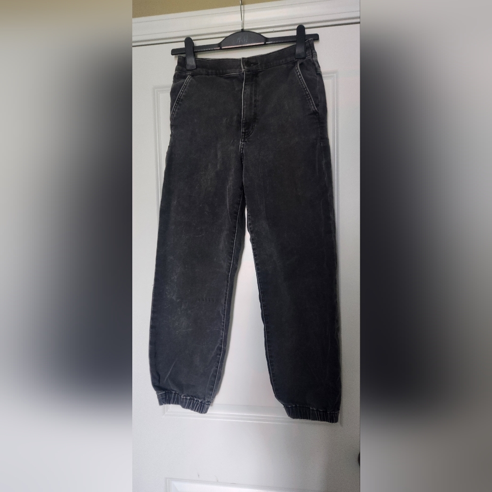 Express Faded Black Jeans